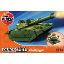 Airfix Quickbuild Challenger Tank -Green  (J6022)