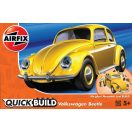 Airfix Quickbuild VW Beetle - Yellow  (J6023)