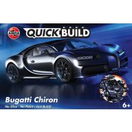 Airfix QUICKBUILD Bugatti Chiron - Black (J6025)