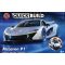 Airfix QUICKBUILD McLaren P1 - White  (J6028)