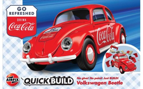Airfix QUICKBUILD Coca-Cola VW Beetle  (J6048)