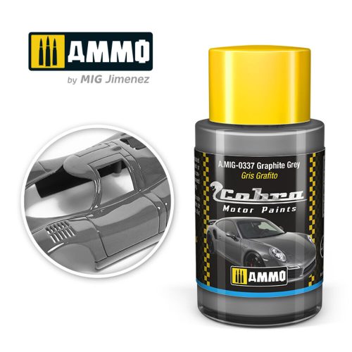 AMMO COBRA MOTOR Graphite Grey Acrylic Paint 30 ml (A.MIG-0337)