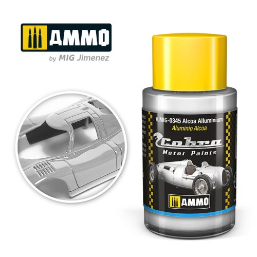 AMMO COBRA MOTOR Alcoa Alluminium Acrylic Paint 30 ml (A.MIG-0345)