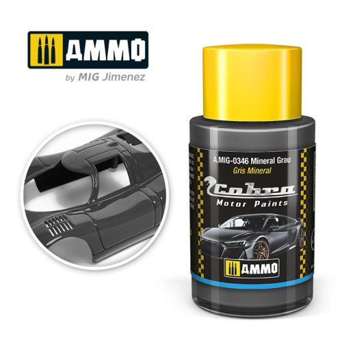 AMMO COBRA MOTOR Mineral Grau Acrylic Paint 30 ml (A.MIG-0346)