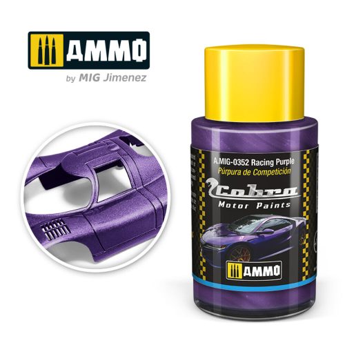 AMMO COBRA MOTOR Racing Purple Acrylic Paint 30 ml (A.MIG-0352)