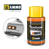   AMMO COBRA MOTOR Orange transparent Acrylic Paint 30 ml (A.MIG-0359)