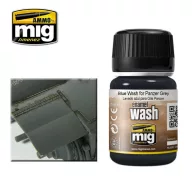 AMMO Blue WASH for Panzer Grey (A.MIG-1006)