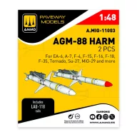 AMMO AGM-88 HARM (2 pcs) 1:48 (A.MIG-11003)