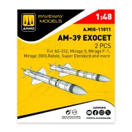 AMMO AM-39 Exocet (2 pcs) 1:48 (A.MIG-11011)