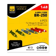 AMMO BP-250 (6 pcs) 1:48 (A.MIG-11050)