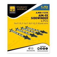 AMMO AIM-9X Sidewinder (4 pcs) 1:72 (A.MIG-11210)