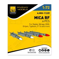 AMMO MICA RF (4 pcs) 1:72 (A.MIG-11229)