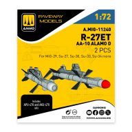 AMMO R-27ET - AA-10 Alamo D (2 pcs) 1:72 (A.MIG-11240)