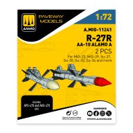 AMMO R-27R - AA-10 Alamo A (2 pcs) 1:72 (A.MIG-11241)