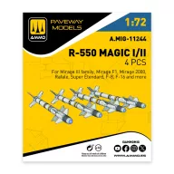 AMMO R-550 Magic I/II (4 pcs) 1:72 (A.MIG-11244)