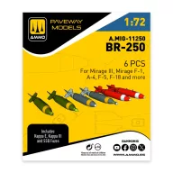 AMMO BP-250 (6 pcs) 1:72 (A.MIG-11250)