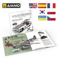   AMMO THE WEATHERING TECHNICAL GUIDE 01 - Metallized (English, Castellano, Français) (A.MIG-5231)