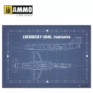   AMMO F-104G Starfighter - VISUAL MODELERS GUIDE (English, Castellano, Italiano) (A.MIG-6004)