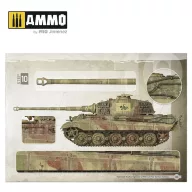   AMMO Illustrated Weathering Guide to WWII Late German Vehicles (English, Castellano) (A.MIG-6015)
