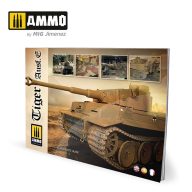   AMMO Tiger Ausf.E - VISUAL MODELERS GUIDE (English, Castellano, Français) (A.MIG-6024)