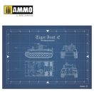 AMMO Tiger Ausf.E - VISUAL MODELERS GUIDE (English, Castellano, Français) (A.MIG-6024)