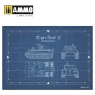   AMMO Tiger Ausf.E - VISUAL MODELERS GUIDE (English, Castellano, Français) (A.MIG-6024)