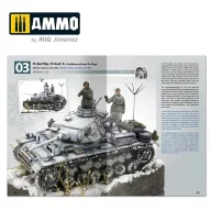   AMMO How to Paint Winter WWII German Tanks (English, Castellano) (A.MIG-6039)