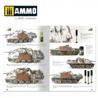   AMMO How to Paint Winter WWII German Tanks (English, Castellano) (A.MIG-6039)