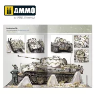   AMMO How to Paint Winter WWII German Tanks (English, Castellano) (A.MIG-6039)