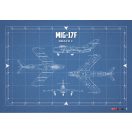 AMMO MIG-17F / LIM-5 / SHENYANG J-5 – VISUAL MODELERS GUIDE (Multilingual) (A.MIG-6084)