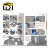   AMMO How to Make Buildings - Basic Construction and Painting Guide (English) (A.MIG-6135)