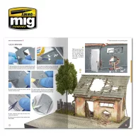   AMMO How to Make Buildings - Basic Construction and Painting Guide (English) (A.MIG-6135)