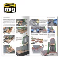   AMMO How to Make Buildings - Basic Construction and Painting Guide (English) (A.MIG-6135)