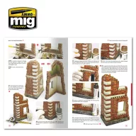   AMMO How to Make Buildings - Basic Construction and Painting Guide (English) (A.MIG-6135)