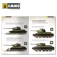   AMMO T-34 Colors. T-34 Tank Camouflage Patterns in WWII (English, Castellano, ???????) (A.MIG-6145)