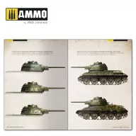   AMMO T-34 Colors. T-34 Tank Camouflage Patterns in WWII (English, Castellano, ???????) (A.MIG-6145)