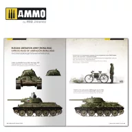   AMMO T-34 Colors. T-34 Tank Camouflage Patterns in WWII (English, Castellano, ???????) (A.MIG-6145)