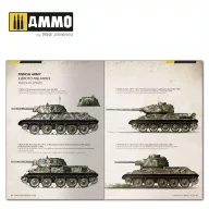   AMMO T-34 Colors. T-34 Tank Camouflage Patterns in WWII (English, Castellano, ???????) (A.MIG-6145)