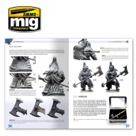   AMMO ENCYCLOPEDIA OF FIGURES MODELLING TECHNIQUES - Vol. 0 Quick Guide for Painting (English) (A.MIG-6220)
