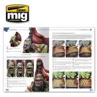   AMMO ENCYCLOPEDIA OF FIGURES MODELLING TECHNIQUES - Vol. 0 Quick Guide for Painting (English) (A.MIG-6220)