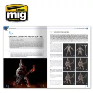   AMMO ENCYCLOPEDIA OF FIGURES MODELLING TECHNIQUES - Vol. 0 Quick Guide for Painting (English) (A.MIG-6220)