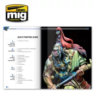   AMMO ENCYCLOPEDIA OF FIGURES MODELLING TECHNIQUES - Vol. 0 Quick Guide for Painting (English) (A.MIG-6220)