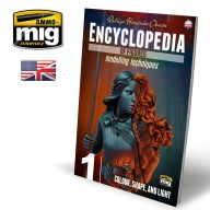   AMMO ENCYCLOPEDIA OF FIGURES MODELLING TECHNIQUES - Vol. 1 Colour, Shape, and Light (English) (A.MIG-6221)