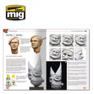   AMMO ENCYCLOPEDIA OF FIGURES MODELLING TECHNIQUES - Vol. 1 Colour, Shape, and Light (English) (A.MIG-6221)