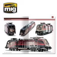   AMMO MODELLING SCHOOL - Railway Modeling: Painting Realistic Trains (English) (A.MIG-6250)