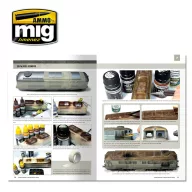   AMMO MODELLING SCHOOL - Railway Modeling: Painting Realistic Trains (English) (A.MIG-6250)