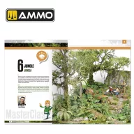   AMMO MODELLING SCHOOL - How to use Vegetation in your Dioramas (Multilingual) (A.MIG-6254)