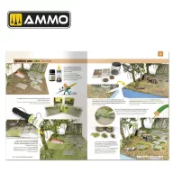   AMMO MODELLING SCHOOL - How to use Vegetation in your Dioramas (Multilingual) (A.MIG-6254)