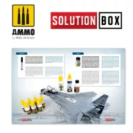   AMMO SOLUTION BOOK 06 - How to Paint USAF Navy Grey Fighters (English, Castellano, Francais, Deutsch) (A.MIG-6509)