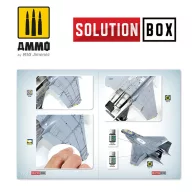   AMMO SOLUTION BOOK 06 - How to Paint USAF Navy Grey Fighters (English, Castellano, Francais, Deutsch) (A.MIG-6509)